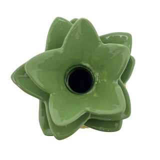 Ceramic Pineapple Artificial Flower Vase, 23cm Tropical Pineapple Fruit Ornament