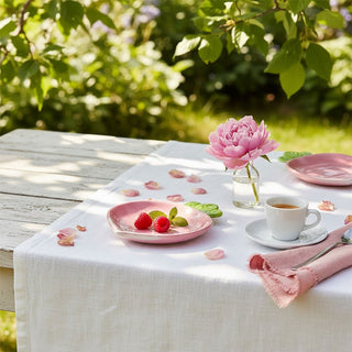 Ceramic Radish Snack Dish, 15cm Side Plate, Vegetable Tapas Plate for Appetisers