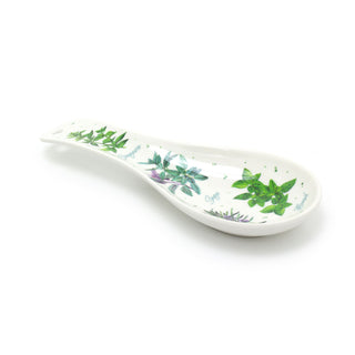 The Herb Garden - Spoon Rest | Kitchen Cooking Spoon Utensil Holder - 23cm