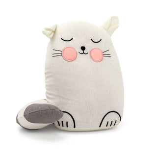 Childrens Fabric Cat Doorstop | Kids Novelty Cat Doorstops Animal Door Stopper