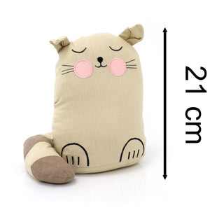 Childrens Fabric Cat Doorstop | Kids Novelty Cat Doorstops Animal Door Stopper