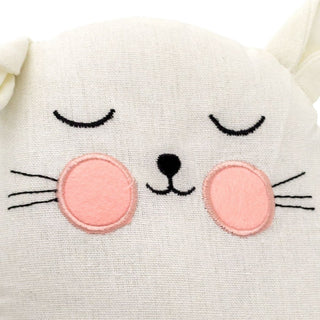 Childrens Fabric Cat Doorstop | Kids Novelty Cat Doorstops Animal Door Stopper