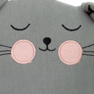 Childrens Fabric Cat Doorstop | Kids Novelty Cat Doorstops Animal Door Stopper