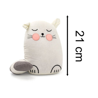 Childrens Fabric Cat Doorstop | Kids Novelty Cat Doorstops Animal Door Stopper