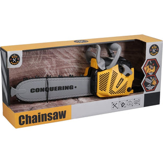 Children's Toy Chainsaw with Lights Sounds and Rotating Chain | Kids Tools - 41cm