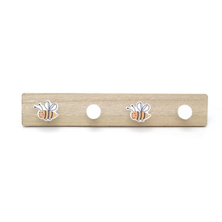Children's Wall Mounted Coat Rack Kids Bedroom Nursery Decorative Wall Hooks