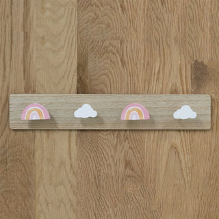 Children's Wall Mounted Coat Rack Kids Bedroom Nursery Decorative Wall Hooks