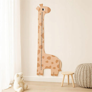 Children's Wooden Giraffe Height Chart 50 to 150cm | Kids Wall Height Chart