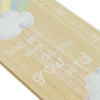Childrens Wooden Height Chart | Wall Mounted Height Chart For Kids - 60 to 120cm