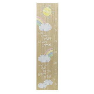 Childrens Wooden Height Chart | Wall Mounted Height Chart For Kids - 60 to 120cm
