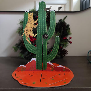 Christmas Cactus Pop & Slot Christmas Advent Calendar Large, 3D Advent Calendar