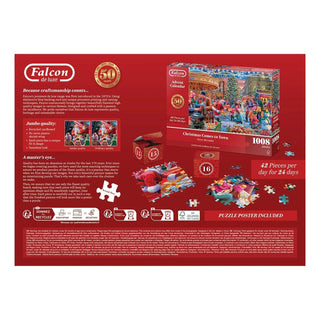 Christmas Comes to Town Jigsaw Christmas Advent Calendar, 1008 Pieces