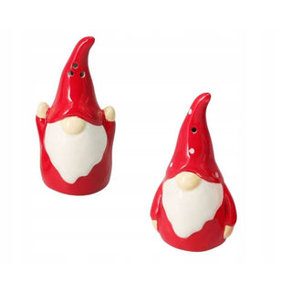 Christmas Gonk Salt and Pepper Shakers | Ceramic Gnome Salt & Pepper Set
