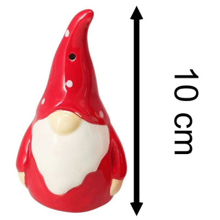 Christmas Gonk Salt and Pepper Shakers | Ceramic Gnome Salt & Pepper Set