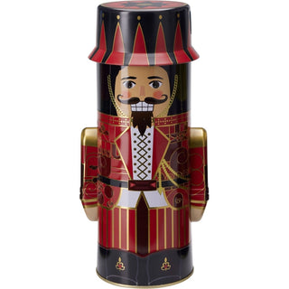 Christmas Nutcracker Cookie & Biscuit Tin | 3D Nutcracker Soldier Storage Tin