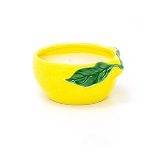 Citronella Scented Candle | Lemon - Shaped Candle Holder Outdoor Garden Candle