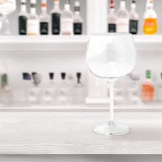 Clear Plastic Gin & Tonic Glass | Reusable Camping Picnic Copa Glass - 570ml