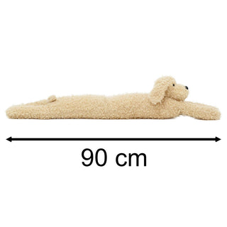 Cockapoo Dog Draught Excluder, Fabric Animal Door Cushion Dog Draft Excluder