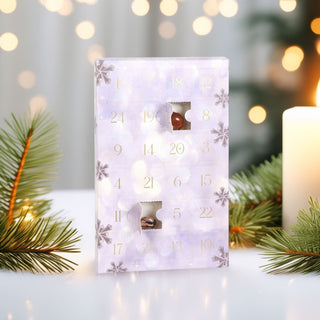 Crystal Advent Calendar with 24 Gemstones | Countdown to Christmas for Wellbeing