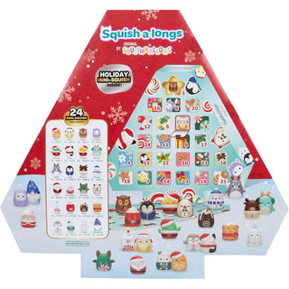 24 Day Squish-a-longs Squishmallows Christmas Advent Calendar, Ring Attachment