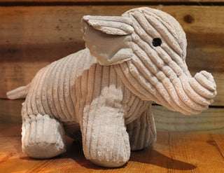 Take Me Home Doorstop Ribbed Fabric Elephant Door Stop