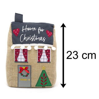 Festive Christmas House Door Stop | Decorative Fabric Home Door Stop | Novelty Xmas Door Stopper