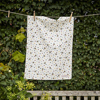 Emma Bridgewater Bumblebee & Polka Dot Tea Towel Decorative Kitchen Tea Towel