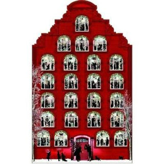 Deluxe Traditional Card Advent Calendar Large - Nostalgic Christmas House