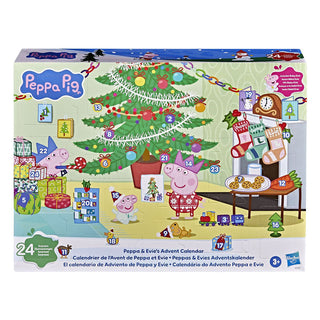 Peppa Pig & Evie's Christmas Advent Calendar, Peppa & Evie Figures