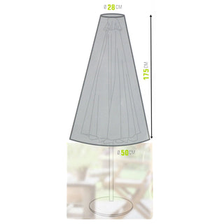 Waterproof Parasol Cover Garden Umbrella Cover | Washing Line Rotary Dryer Cover | Patio Umbrella Outdoor Protective Cover