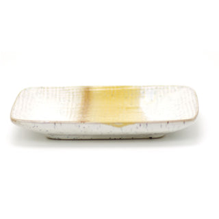 Abstract Porcelain Trinket Dish | Ombre Glaze Display Plate Vanity Tray Ring Holder | Soap Dish Jewellery Plate