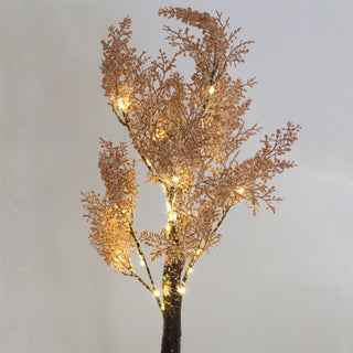 60cm LED Tree Snow Dusted Light Up Tree | LED Lit Tree Battery Operated Silhouette Tree Light | Pre Lit Twig Tree