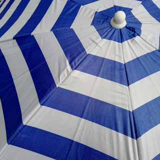 200cm Beach Umbrella Sun Shade UV50 Protection | 2m Protective Beach Parasol | Holiday Travel Beach Umbrella - Colour Varies One Supplied