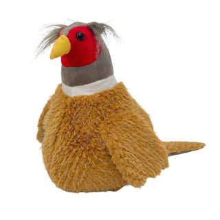 Monty Pheasant Door Stop, 23cm Weighted Faux Fur Bird Doorstop - 1.5kg