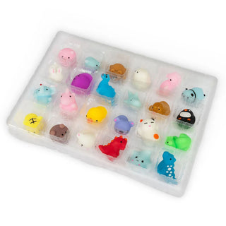 Scrunchems Squishy Buddies Christmas Advent Calendar, 24 Squishy Characters