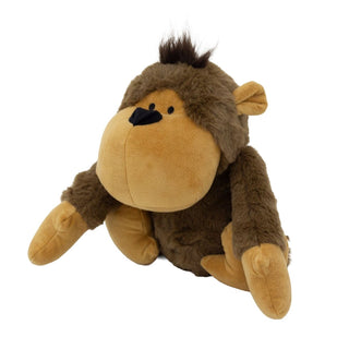 Daniel Monkey Door Stop, 1.5kg Plush Fabric Safari Jungle Animal Doorstop