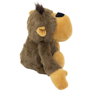 Daniel Monkey Door Stop, 1.5kg Plush Fabric Safari Jungle Animal Doorstop