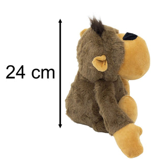 Daniel Monkey Door Stop, 1.5kg Plush Fabric Safari Jungle Animal Doorstop