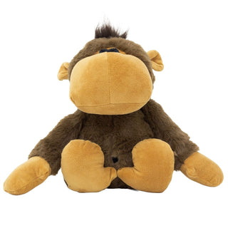 Daniel Monkey Door Stop, 1.5kg Plush Fabric Safari Jungle Animal Doorstop