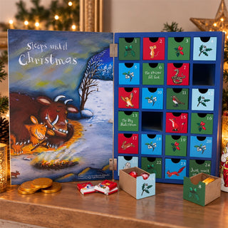 The Gruffalo’s Child Fill Your Own Advent Calendar, Wooden Book Shaped