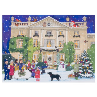 Deluxe Christmas Jigsaw Puzzle 1000 Pieces | Highgrove House At Christmas Jigsaw Puzzle | Jigsaw Puzzles For Adults