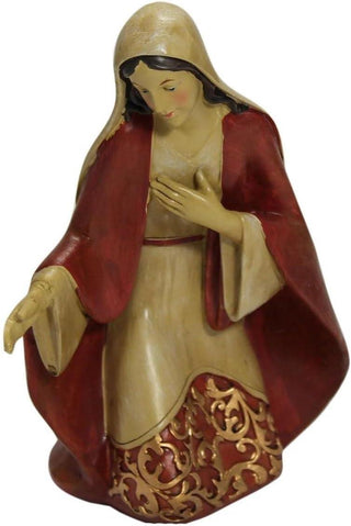 Deluxe Christmas Nativity Set - Extra Large Luxury Traditional Crib Scene With 10 Beautiful Detailed Figures