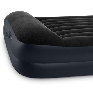 Intex Airbed With Built-In Pump | Dura-Beam Plus Pillow Rest Air Bed - 203x152cm