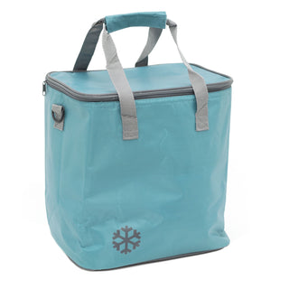 Cool Bag Insulated Picnic Bag 18 Litre | Portable Collapsible Cooler Bag Lunch Tote Bag | Camping Cooler Shopping Bag - Colour Varies One Supplied