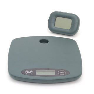 Digital Weighing Scales With Egg Timer | Electronic Kitchen Scales Food Baking Scales Digital | 2 Piece Kitchen Gadgets