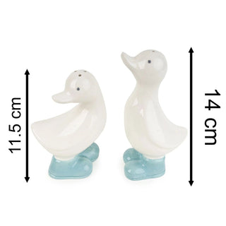 Duck Salt and Pepper Shakers, 2 - Piece Ceramic Duck Salt & Pepper Shakers