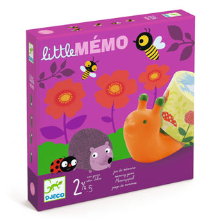 Djeco DJ08552 Little Memo Educational Game | Memory Games for Kids - Animals