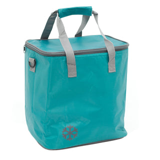 Cool Bag Insulated Picnic Bag 18 Litre | Portable Collapsible Cooler Bag Lunch Tote Bag | Camping Cooler Shopping Bag - Colour Varies One Supplied