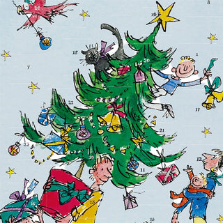 Quentin Blake's Bringing Home the Tree Christmas Advent Calendar, 24 Door