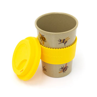 Emma Bridgewater Bumblebee Rice Husk Travel Mug | Reusable Coffee Cup